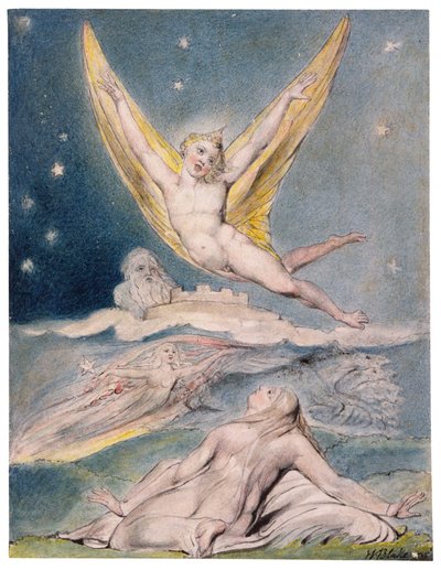Night Startled by the Lark by William Blake